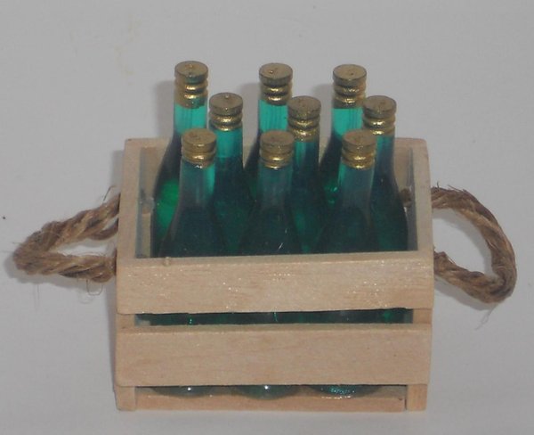 Kiste mit 9 Flaschen