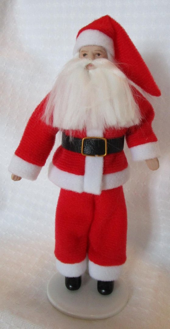 Weihnachtsmann mit Porzellankopf