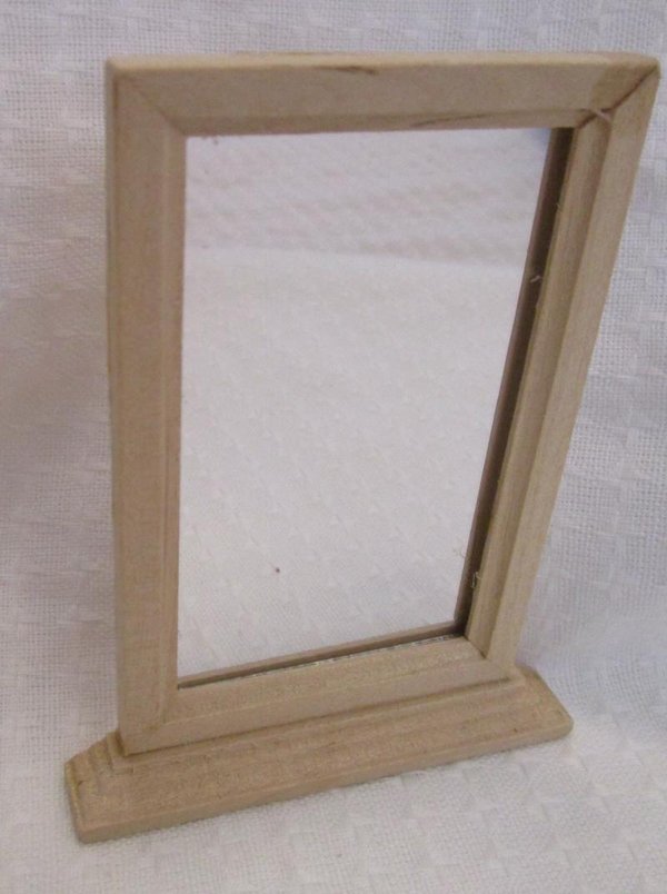 Spiegel mit naturholz Rahmen