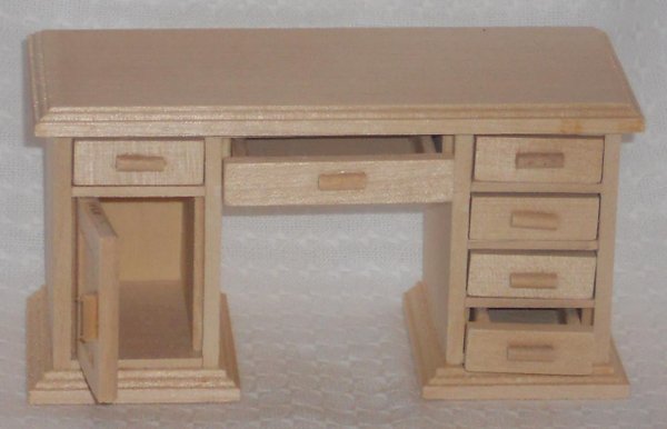Schreibtisch,  naturholz